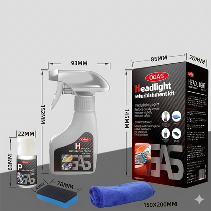 Ogas Headlight Kit Restaurador de Faros