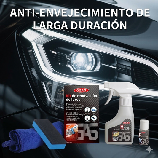 Ogas Headlight Kit Restaurador de Faros
