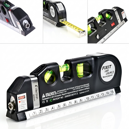 Nivel Láser Pro 3 en 1 – Precisión Profesional al Instante