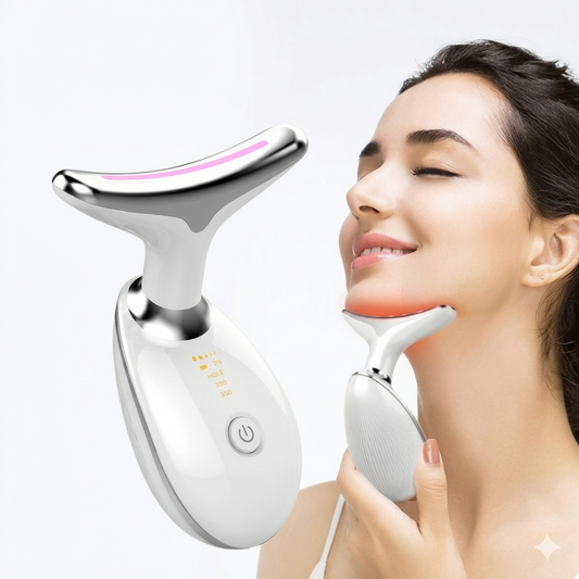 Kit Facial Masajeador LED + Aloe GRATIS!