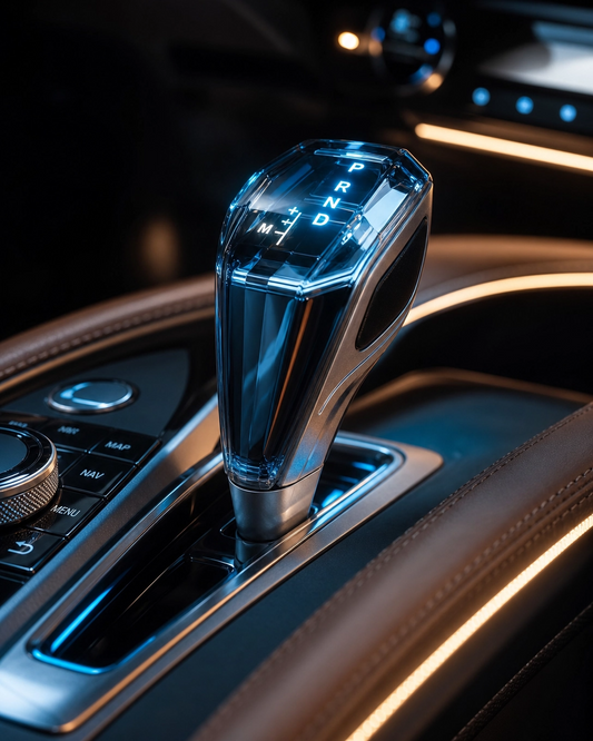 CrystalDrive Pomo Palanca de cambios LED Sincrónico